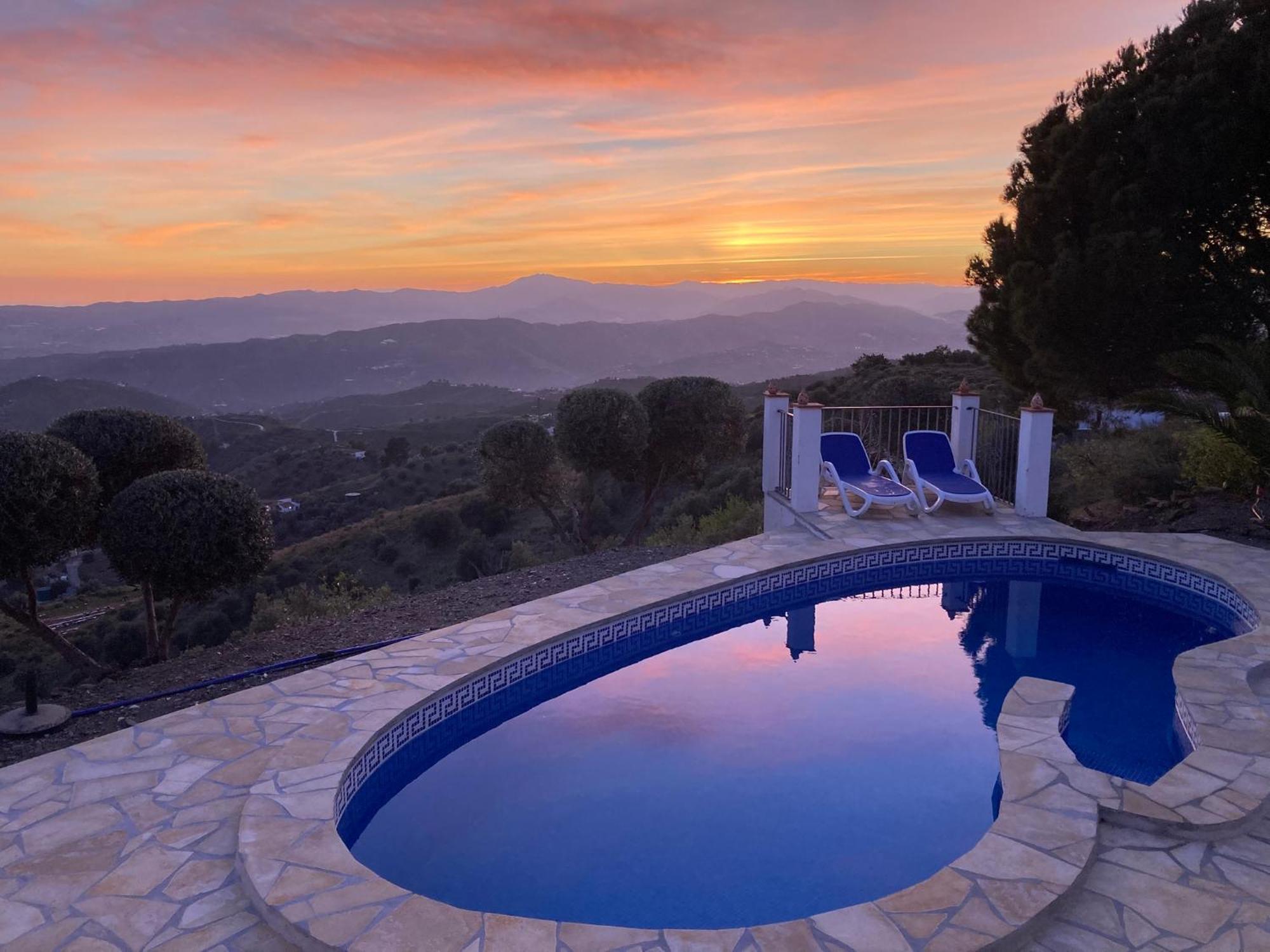 Casa Soleada Holiday Fully Private Villa Canillas de Aceituno Exterior foto